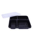 Square 25*20*5.5CM 2L Disposable Plastic Food Container