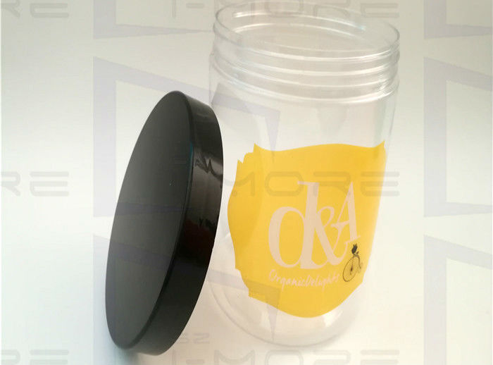 Transparent 450ml Screw Cap Jar