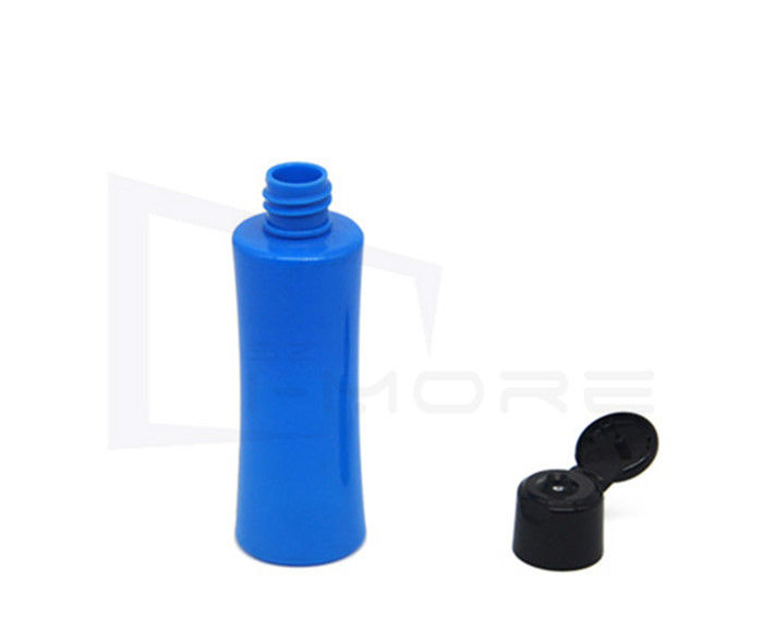 Shampoo Hotstamp 60ml Flip Top Plastic Bottles