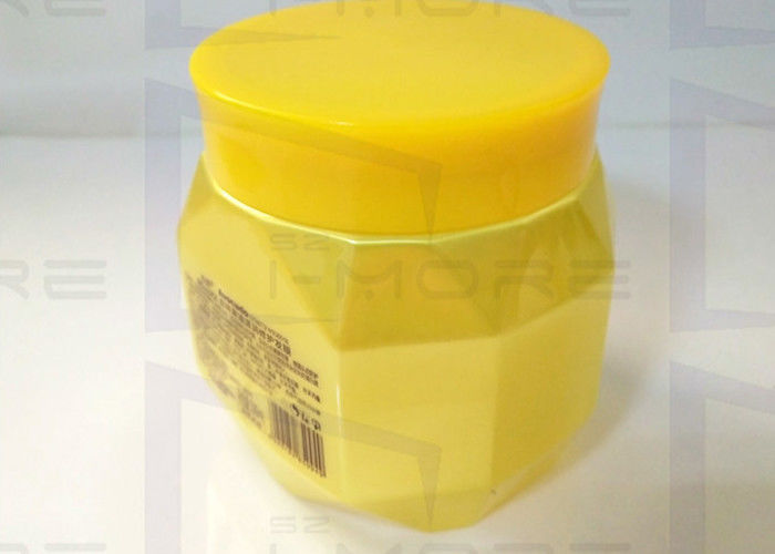 Embossing SGS Hard Mini Yellow OEM Screw Cap Jar