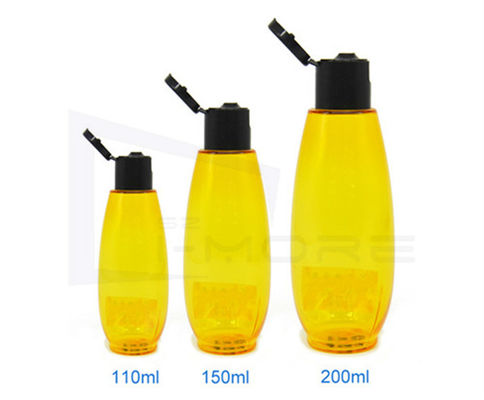 Hotstamp Pantone 150ml Plastic Cosmetic Bottles