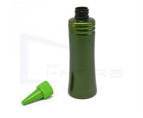 Round OEM 100ml PET Flip Cap Squeeze Bottle