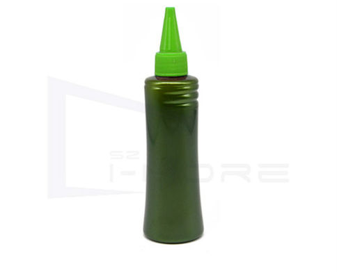 Round OEM 100ml PET Flip Cap Squeeze Bottle