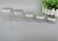 Aluminum Lid PET 450ml Transparent Storage Jars