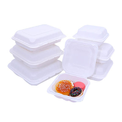 Hinged Lid 40%PP 3L disposable food storage containers