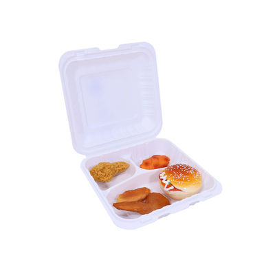 Hinged Lid 40%PP 3L disposable food storage containers