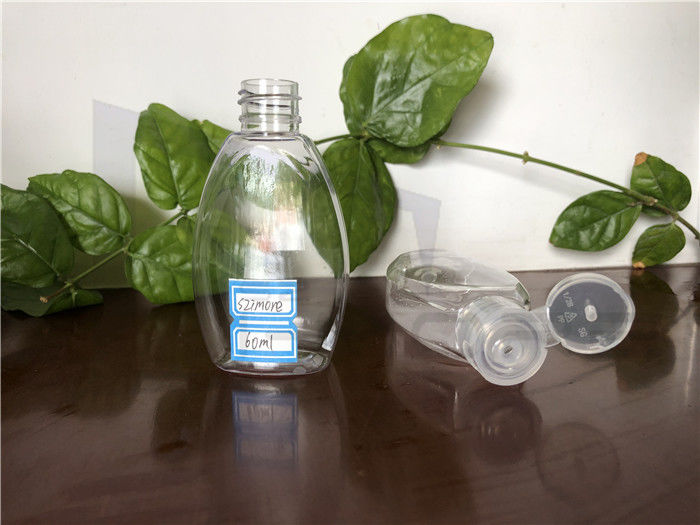 Hotstamp OEM 2oz Clear Plastic Pump Bottles