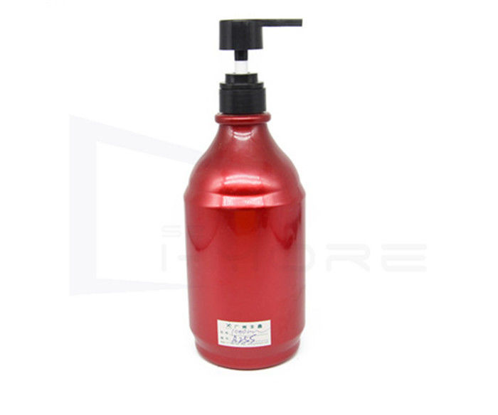 Solid PET 1L Hotstamp Plastic Shampoo Bottles