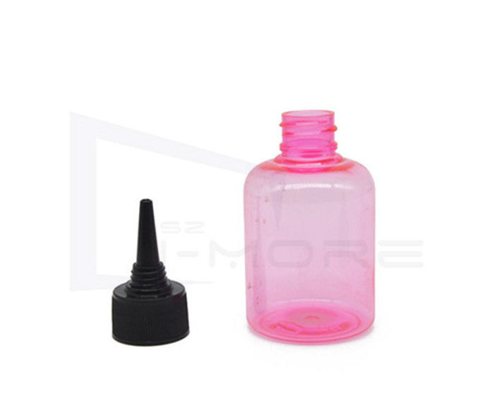 Plastic PET Small 80ml Squeeze Flip Cap Bottle