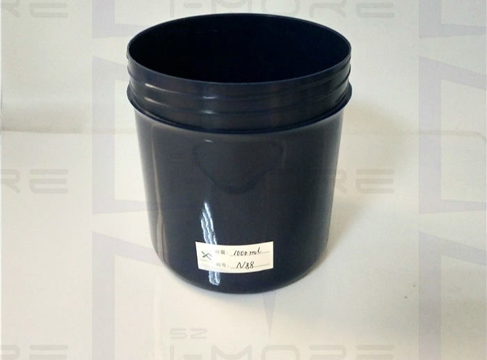 Embossing  Plastic OEM ODM 1L Screw Cap Jar